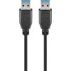 Image de Goobay USB 3.0 AA 300 HiSpeed, 3m de câble USB A noir