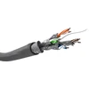 Image de goobay CAT 6 câble réseau S/FTP PiMF AWG 23/1 gris 100 m