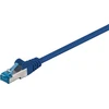 Image de Câble patch CAT 6A, S/FTP (PiMF), bleu, 20 m - Conducteur en cuivre (CU), gaine sans halogène (LSZH)