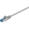 Image de Goobay 94137 CAT 6A Câble patch, S/FTP (PiMF), gris, 0.25 m - LSZH sans halogène, cuivre