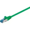 Image de Câble patch CAT 6A, S/FTP (PiMF), vert, 20 m - conducteur en cuivre (CU), gaine sans halogène (LSZH)