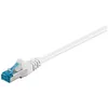 Image de Goobay - Câble/cordon Réseau Rj45 Catégorie 6a Sstp (s/ftp) Droit 15m (blanc)