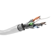 Image de Goobay 94222 câble de réseau Blanc 100 m Cat6 S/FTP (S-STP) - Neuf
