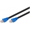 Image de Goobay CAT 6 U/UTP 15m câble de réseau Noir Cat6 U/UTP (UTP) - Neuf
