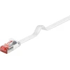 Image de goobay CAT 6 Câble patch plat U/FTP blanc 3 m