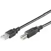 Image de Goobay 0.25m USB 2.0 A/B câble USB 0,25 m USB A USB B Noir - Neuf