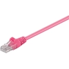 Image de Goobay 95214 câble de réseau Magenta 0,5 m Cat5e U/UTP (UTP) - Neuf