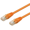 Image de Goobay 0.5m 2xRJ-45 Cable câble de réseau Orange 0,5 m - Neuf