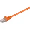 Image de Goobay 95227 CAT 5e Câble patch, U/UTP, orange, 2 m - CCA mélange de cuivre