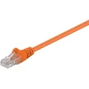 Image de Goobay 95245 CAT 5e Câble patch, U/UTP, orange, 7.5 m - CCA mélange de cuivre