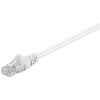 Image de Goobay 95257 CAT 6 câble patch, U/UTP, blanc, 0.25 m - CCA mélange de cuivre