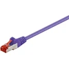 Image de CAT 6 câble réseau S/FTP, violet, 0.25m