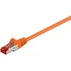 Image de Cat 6 Câble Patch, S/ftp (pimf), Orange, 3 M, Conducteur En Aluminium Plaqué Cuivre (cca). Longueur De Câble 3 M