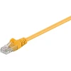 Image de Goobay 95556 CAT 5e Câble patch, U/UTP, jaune, 1.5 m - CCA mélange de cuivre