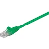 Image de Câble patch CAT 5e, U/UTP, vert, 1,5 m - Conducteur en aluminium recouvert de cuivre (CCA)