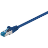Image de Câble patch CAT 6A, S/FTP (PiMF), bleu, 1,5 m - conducteur en cuivre (CU), gaine sans halogène (LSZH)