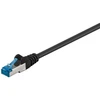 Image de goobay Câble patch Cat 6a S/FTP PIMF noir 1,5 m