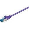 Image de Goobay 95608 CAT 6A Câble patch, S/FTP (PiMF), violet, 1.5 m - LSZH sans halogène, cuivre