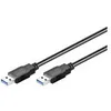 Image de Goobay Câble De Connexion Usb 3.0 Super-speed, A/a, 95717, 1 M, Noir