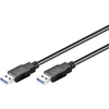 Image de Goobay 95717 câble USB USB 3.2 Gen 1 (3.1 Gen 1) 1 m USB A Noir - Neuf
