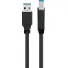Image de Goobay 0.5m Usb 3.0 A/b Cable Usb Usb 3.2 Gen 1 (3.1 Gen 1) 0.5m Usb A Usb B Noir