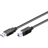 Image de Goobay 0.5m USB 3.0 A/B câble USB USB 3.2 Gen 1 (3.1 Gen 1) 0,5 m USB A USB B Noir - Neuf