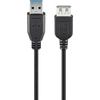 Image de Goobay 95726 câble USB USB 3.2 Gen 1 (3.1 Gen 1) 5 m USB A Noir - Neuf