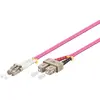 Image de Fibre optique LC-SC Câble réseau 50/125µ OM4 DUPLEX 5m