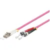Image de Fibre optique LC-ST Câble réseau 50/125µ OM4 DUPLEX 5m