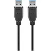 Image de Câble Usb-a, Usb 3.0, 5 M, Noir, Fiche Usb 3.0 (type A) Fiche Usb 3.0 (type A). Longueur De Câble 5 M