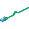 Image de Câble réseau plat 0,5m - 20m, couleur:vert, longueur:1 m