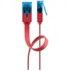 Image de Goobay - Cat 6a Câble Patch Plat, U/utp, Rouge, Conducteur En Cuivre (cu). Longueur De Câble 3 M