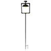 Image de Vintage Led Solaire Jardin Lampe Patio Éclairage Extérieur Plug Lumière Antique Noir
