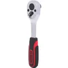 Image de 1/4' Cliquet Réversible Porte-embouts Chromeplus, 72 Dents, 115mm