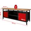 Image de KS TOOLS Établi XXL avec 3 tiroirs et 1 porte - 865.0201