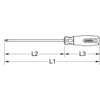 Image de KS TOOLS Tournevis TITANplus, PH0 ( 965.0900 )