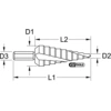 Image de KS Tools 330.2341 foret Foret étagé 1 pc(s)