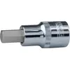 Image de KS TOOLS Douille à embout 1/2" CHROMEplus six pans creux court 22 mm - 918.1631