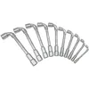 Image de Ks Tools - Jeu De 10 Clés À Pipe Débouchées Métriques - 6 Pans - En Boîte - 517.0440