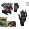 Image de KS Tools micro-gants en maille fine-noir, 8, 12 paires, 310.0491