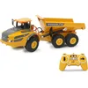 Image de Jamara 405056 - Camion Benne basculante Volvo A40G 1:20-2,4 GHz - Rotation fidèle à l'original, Benne basculante Haut/Bas, Son Moteur réaliste (désactivable), Mode Demomo, 2 Roues motrices, Mode en occasion ou reconditionné