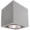 Image de KapegoLED 731019 Applique murale Cubodo II Double SG , gris argenté