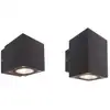 Image de Applique Exterieure Led - Deko Light - Cubodo Ii 33681640 33681640 33681640 33681640 33681640 33681640 33681640 33681640 33681640 33681640 33681640