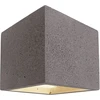 Image de Kapego 341184 Applique murale Cube , gris foncé