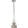 Image de Suspension en béton Pavonis gris Ø 140mm E27 25W