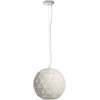 Image de Deko-Light 342130 Suspension Asterope ronde 400 , blanc mat
