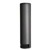 Image de Colonne de prises ronde grise double IP44 hauteur 40 cm
