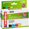 Image de Edding EDD-540 - Compatible - Encre à base de pigments - noir - cyan - magenta - jaune - HP - Multipack - OfficeJet PRO 6230 - 6830 - 6830c (18-540)