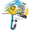 Image de Casque Uvex Kid 2 taille enfant 46-52 cm lion et éléphant S41.4.306.2015