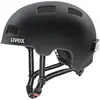 Image de uvex City 4 - Casque de vélo léger pour femmes et hommes - Réglage de la taille individuel - Intérieur lavable - Noir mat - Taille : 55-58 cm